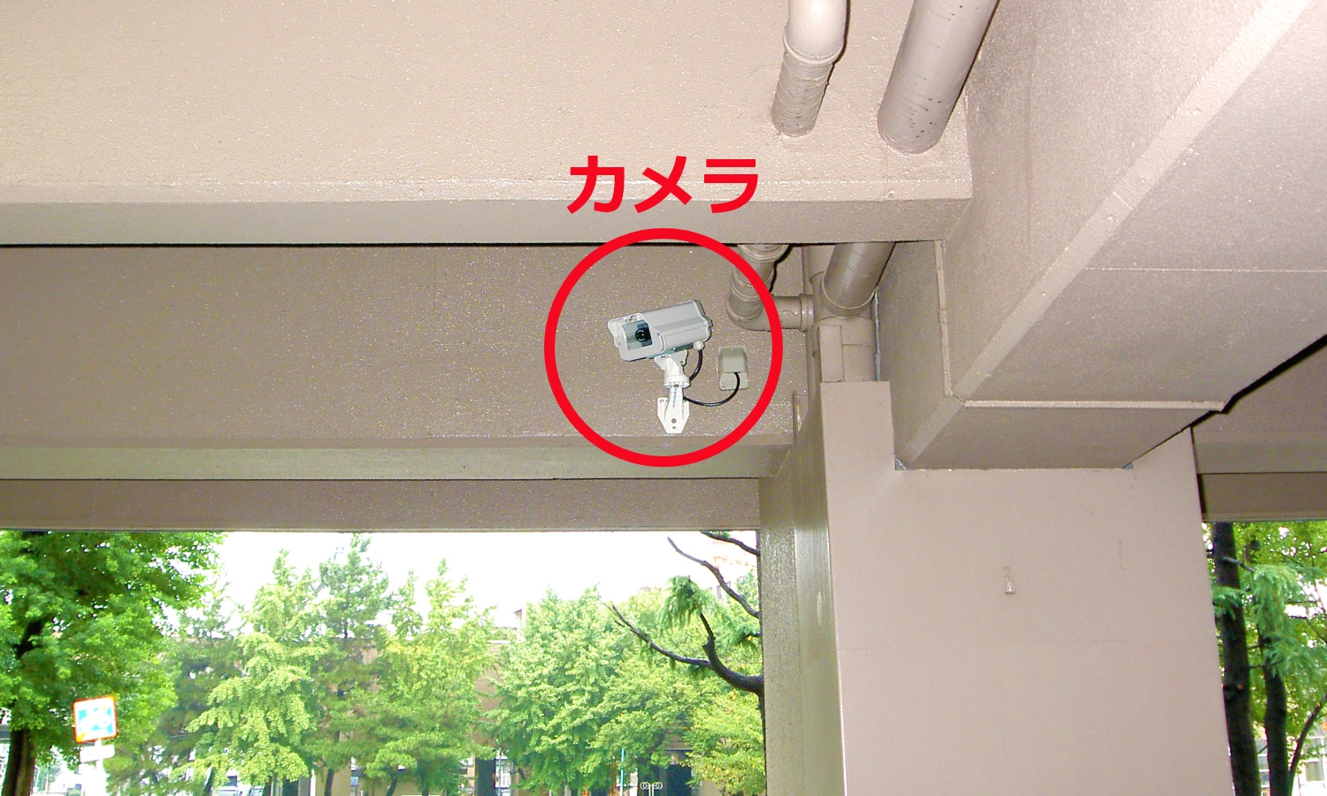 マンション防犯工事駐車場